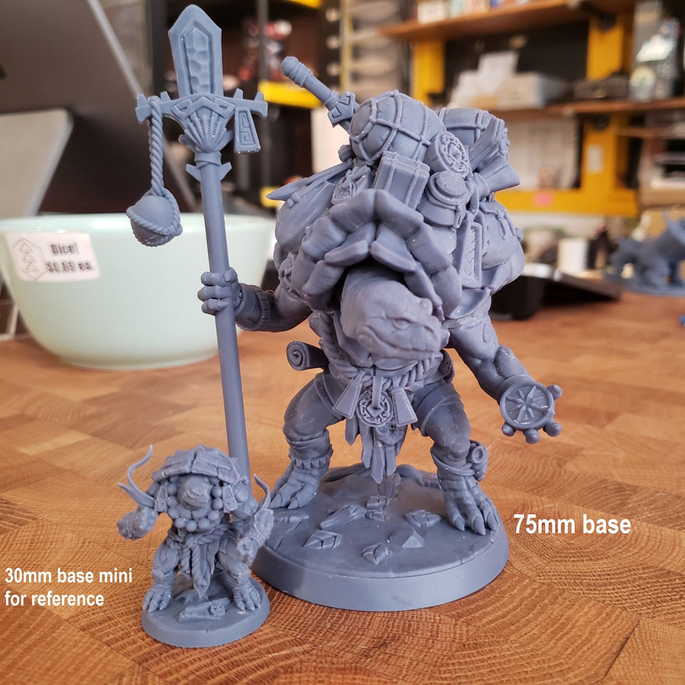 Tokun the Traveling Merchant (Male Turtlekin Merchant) (Online Only)