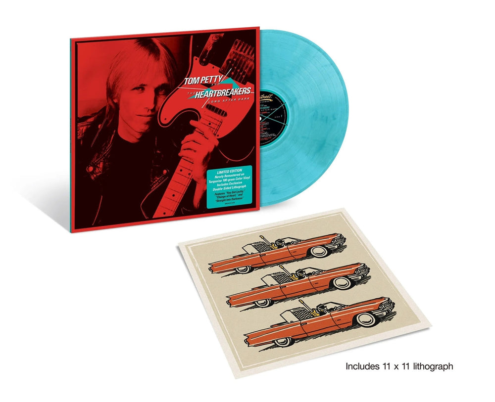 Tom Petty And The Heartbreakers - Long After Dark (Indie Exclusive Turquoise, Lithograph) [Vinyl] (ONLINE ORDER ONLY)