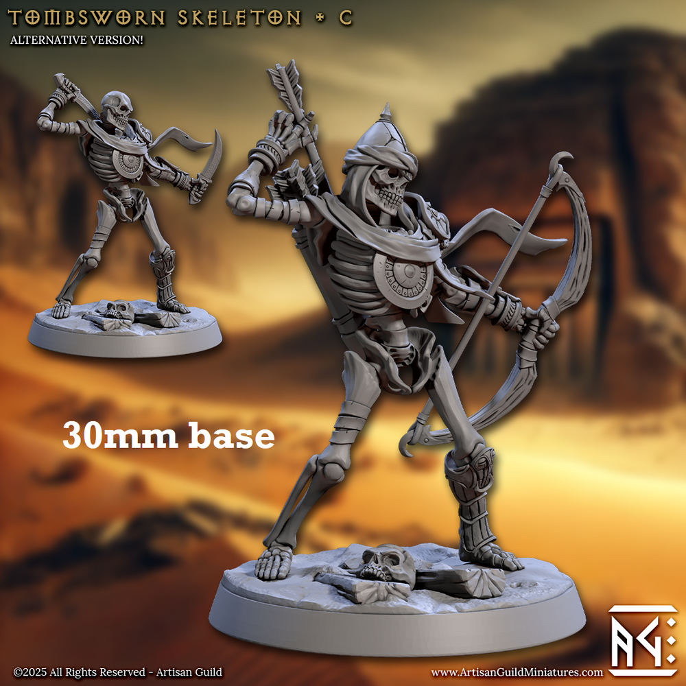 Tombsworn Skeleton: Sculpt C (Online Order Only)