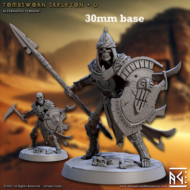 Tombsworn Skeleton: Sculpt D (Online Only)