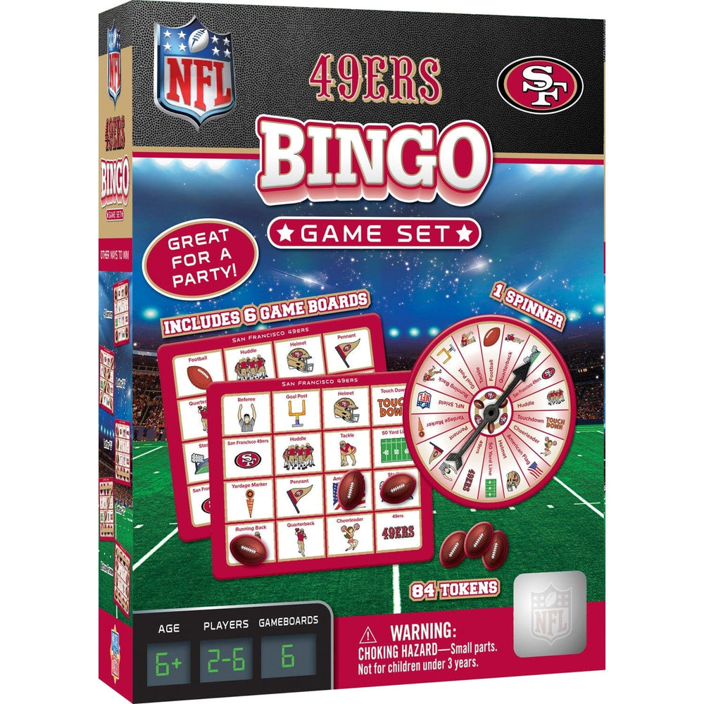 San Francisco 49ers Bingo Game (ONLINE ORDER ONLY)