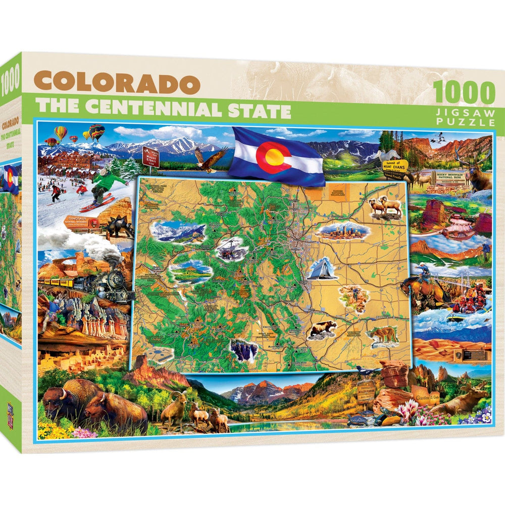 Colorado - The Centennial State 1000 Piece Jigsaw Puzzle (ONLINE ORDER ONLY)