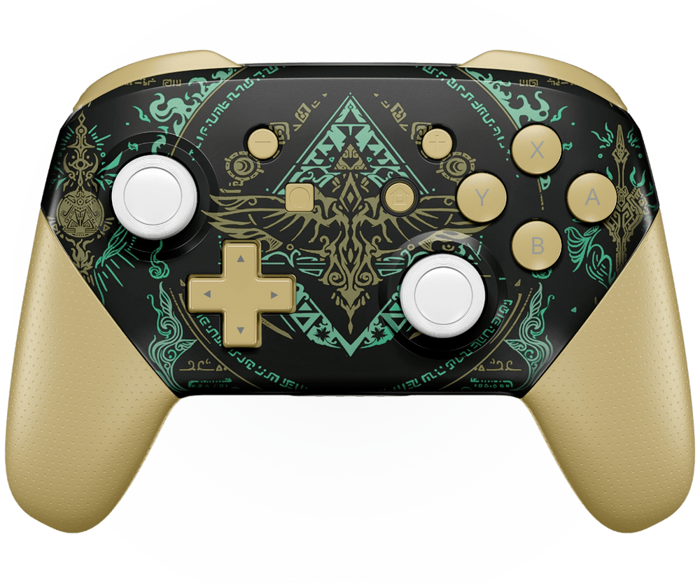 ROYAL BLACK TOTEM NINTENDO PRO CUSTOM CONTROLLER (Online Order Only)