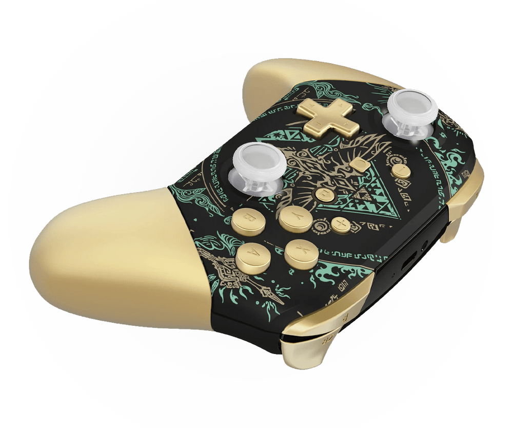 ROYAL BLACK TOTEM NINTENDO PRO CUSTOM CONTROLLER (Online Order Only)
