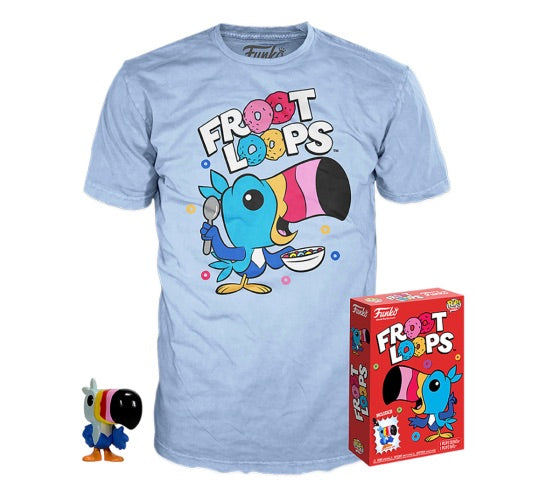 Froot Loops Pocket Pop w/T-Shirt (S, Sealed) - Funko Shop Exclusive (Online Order Only)