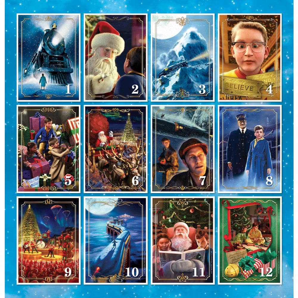 12 Days of The Polar Express Jigsaw Puzzles - Advent Calendar
