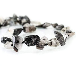 Tourmalinated Quartz Faceted Nugget (ONLINE ORDER ONLY)