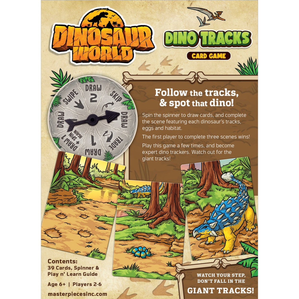 Dinosaur World Dino Tracks Card Game (ONLINE ORDER ONLY)