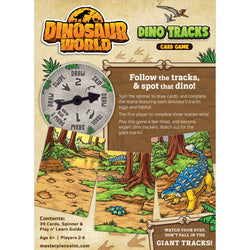 Dinosaur World Dino Tracks Card Game (ONLINE ORDER ONLY)