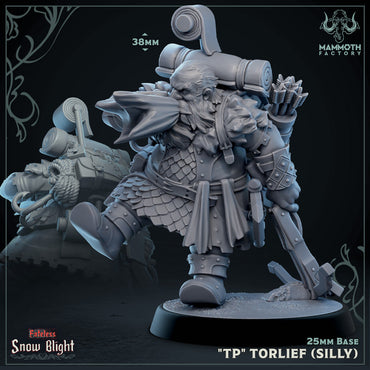 "TP" Torlief, Stoutmaster (Male Dwarf Fighter) (Online Order Only)