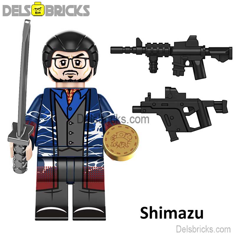 Shimazu John Wick Movie Characters Minifigures (ONLINE ORDER ONLY)