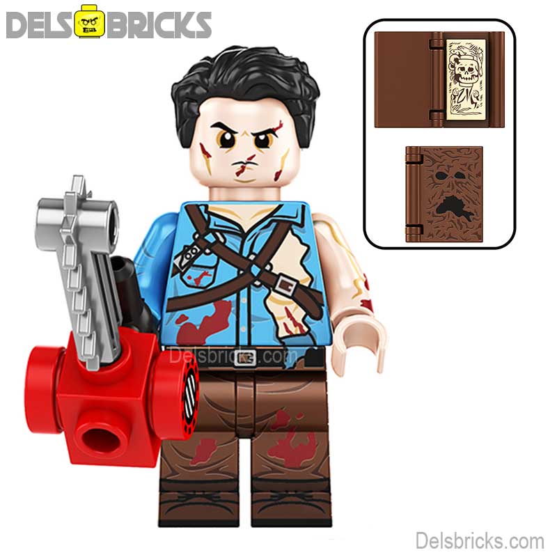 Ash from The Evil Dead Lego Horror Movie Minifigures Custom Toys NEW (ONLINE ORDER ONLY)