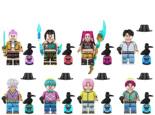 K-pop Demon Hunters Set of 8 (ONLINE ORDER ONLY)