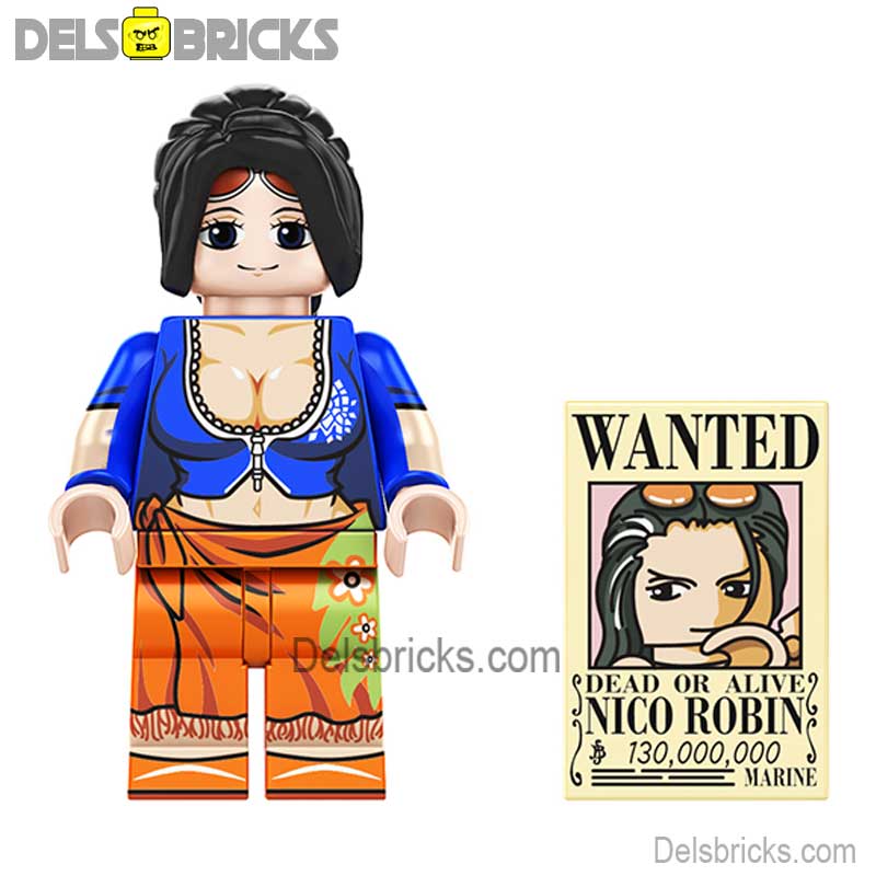 Nico Robin from One Piece Lego Anime Minifigures Custom Toys set5 (ONLINE ORDER ONLY)