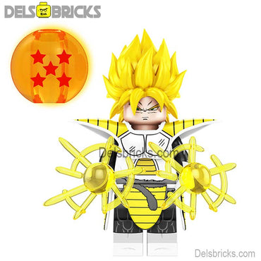 Son Goku Yellow Dragon Ball Z Lego Minifigures Anime Custom Toys (ONLINE ORDER ONLY)