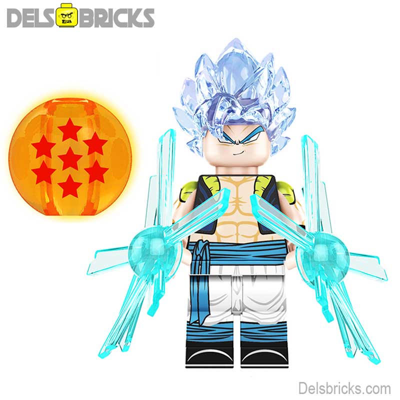 Gogeta Dragon Ball Z Super Lego Minifigures Anime Custom Toys 2 (ONLINE ORDER ONLY)