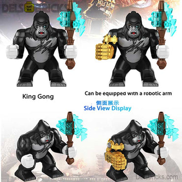 King Kong from Godzilla X Kong Minifigures Big Size Kaiju Monsters (ONLINE ORDER ONLY)