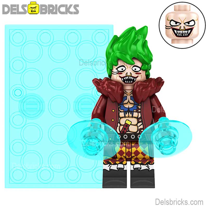 Bartolomeo from One Piece Lego Anime Minifigures Custom Toys set s7 (ONLINE ORDER ONLY)
