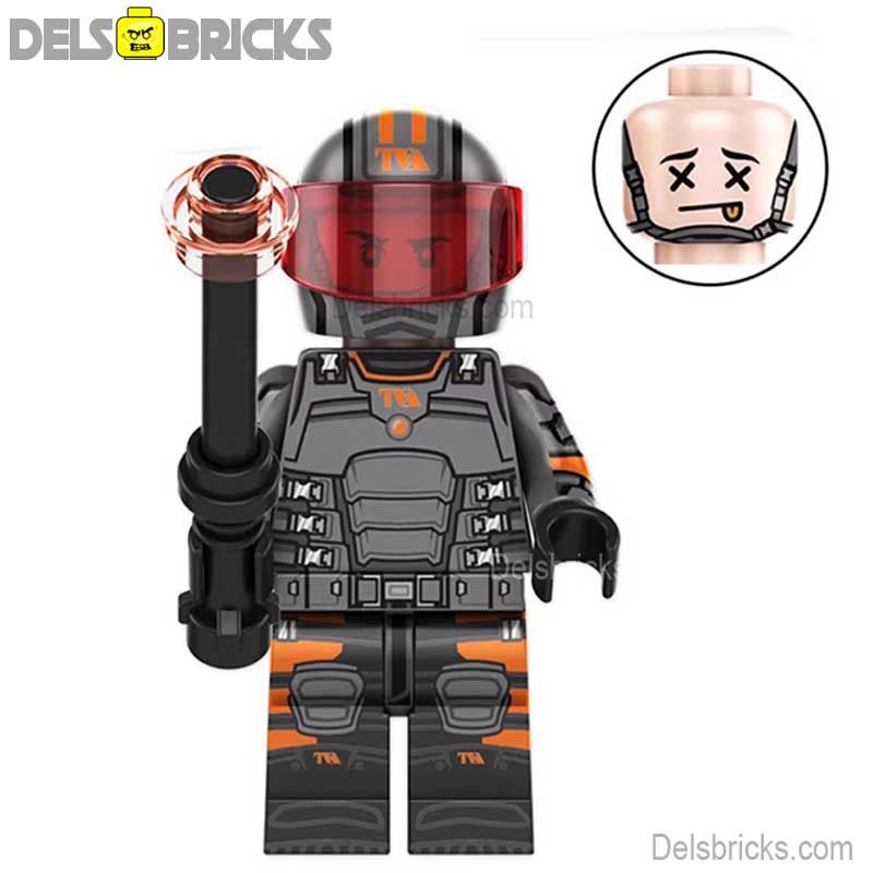TVA Agent from Deadpool & Wolverine Movie Lego Minifigures Custom Toys NEW (ONLINE ORDER ONLY)