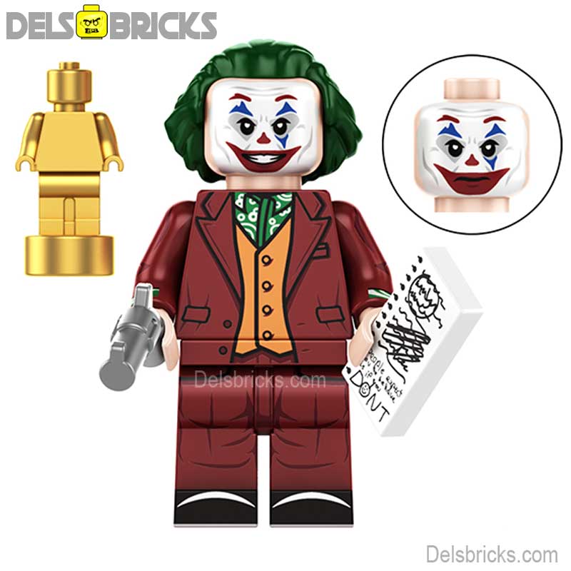The Joker Arthur Fleck Joaquin Phoenix Lego Minifigures Custom Toys 1 (ONLINE ORDER ONLY)