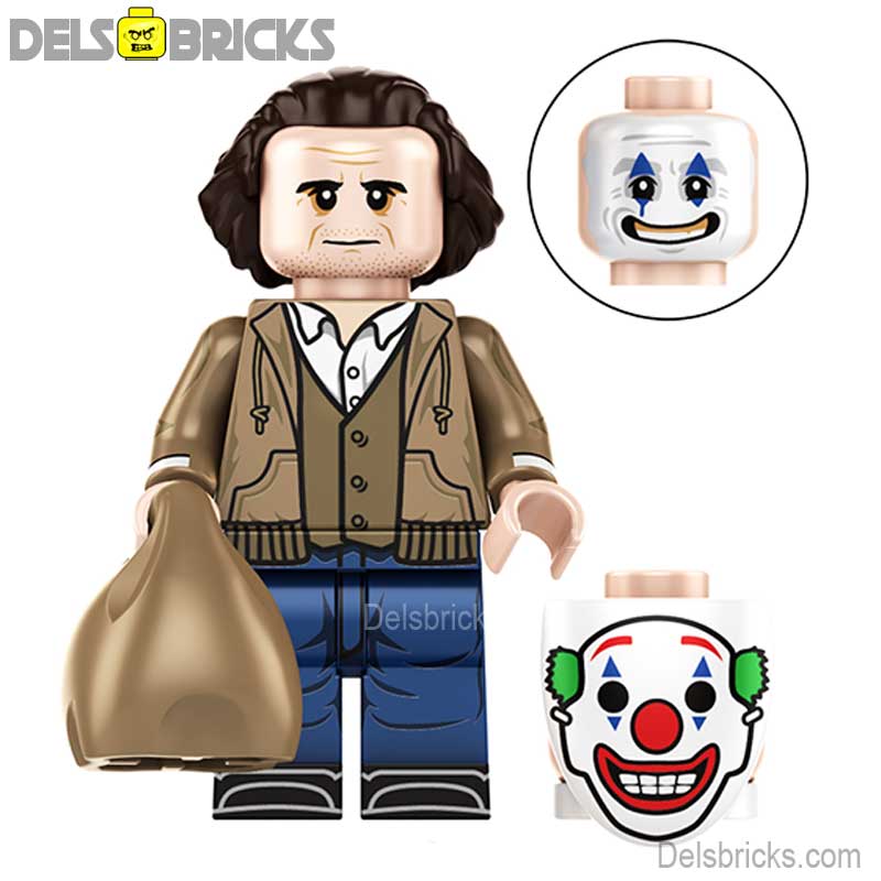 Arthur Fleck The Joker Joaquin Phoenix Lego Minifigures Custom Toys (ONLINE ORDER ONLY)