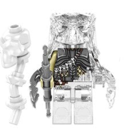 Predator Custom Minifig Transparent (ONLINE ORDER ONLY)
