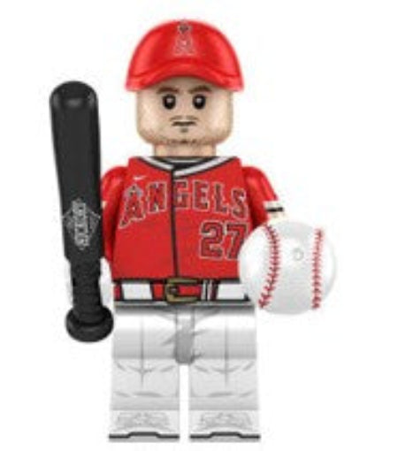 Mike Trout Minifig (ONLINE ORDER ONLY)