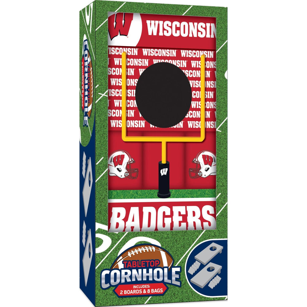 Wisconsin Badgers - NCAA Tabletop Cornhole (ONLINE ORDER ONLY)