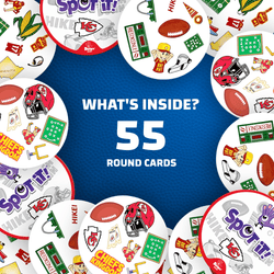 Kansas City Chiefs Spot It! Card Game