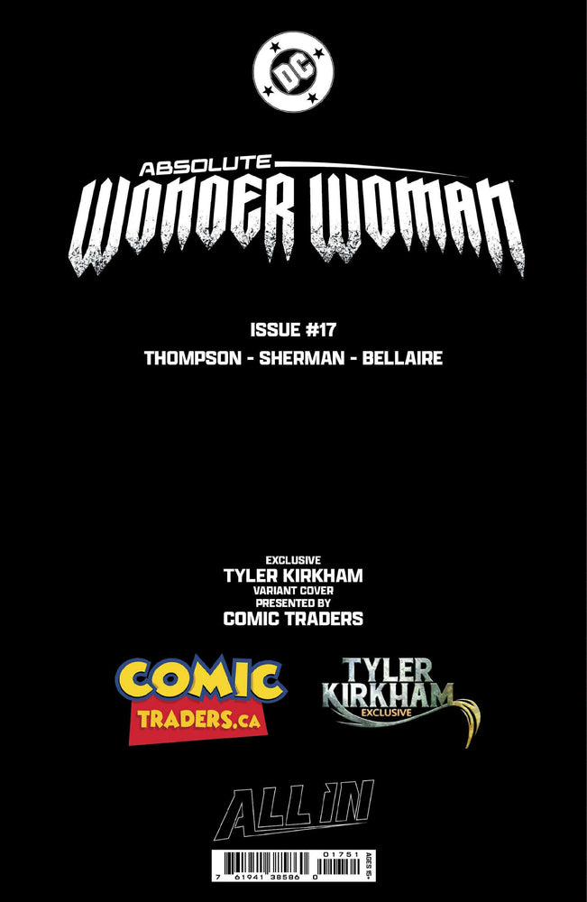 ABSOLUTE WONDER WOMAN #17 TYLER KIRKHAM EXCLUSIVE VAR (02/25/2026) (ONLINE ORDER ONLY)