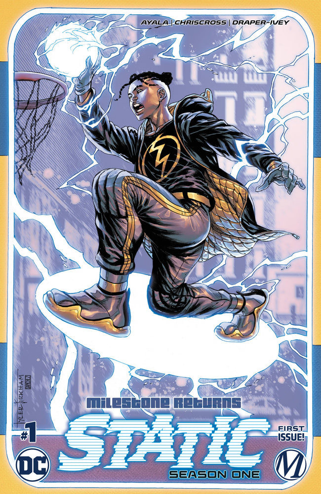 Static Season One #1 (Of 6) Tyler Kirkham Basketball Trading Card Variant (06/23/2021) Dc (ONLINE ORDER ONLY)