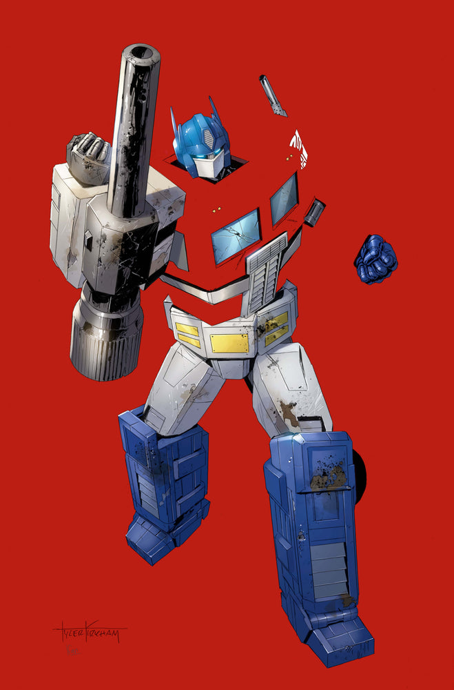 Transformers #17 Unknown Comics Exclusive Tyler Kirkham Negative Space Virgin Var (02/19/2025) (ONLINE ORDER ONLY)