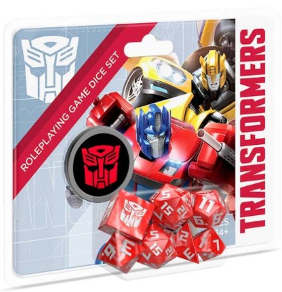 Transformers RPG Dice Set (Online Only)