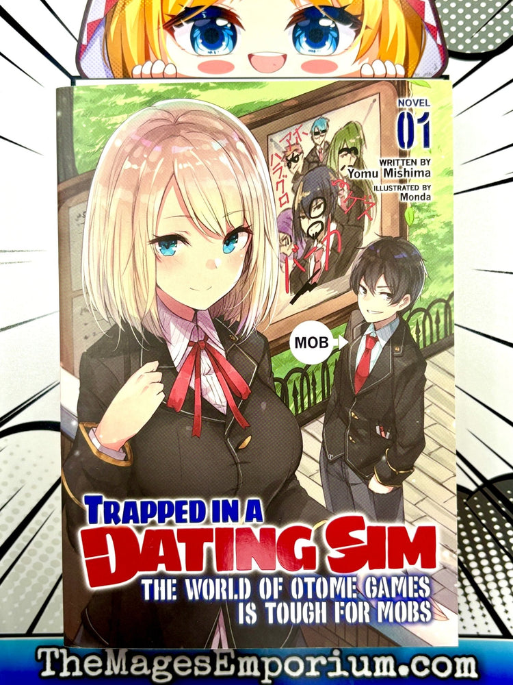 Trapped in a Dating Sim The World of Otome Games Is Tough for Mobs Vol 1 Light Novel (Online Order Only)