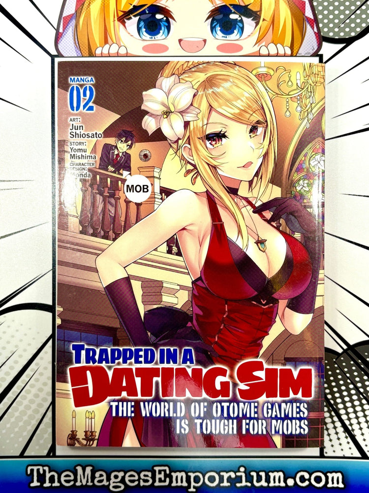 Trapped in a Dating Sim The World of Otome Games Is Tough for Mobs Vol 2 Manga (Online Order Only)