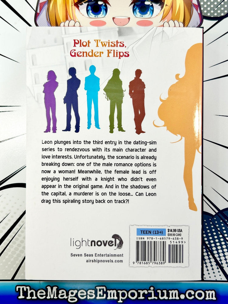 Trapped in a Dating Sim The World of Otome Games is Tough for Mobs Vol 9 Light Novel (Online Order Only)