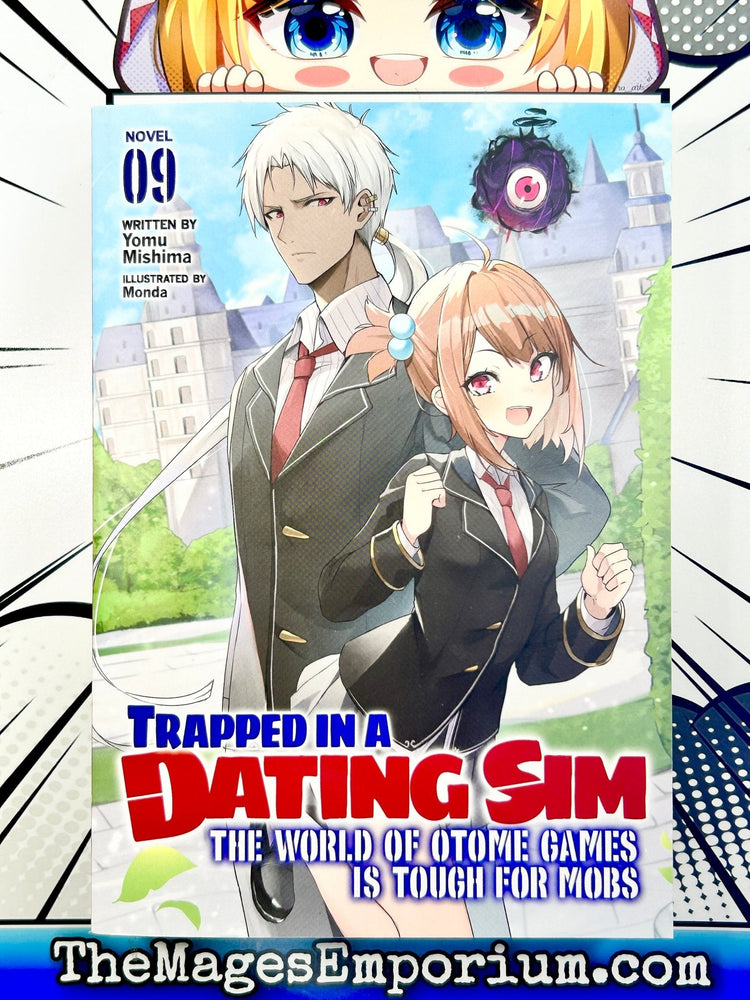 Trapped in a Dating Sim The World of Otome Games is Tough for Mobs Vol 9 Light Novel (Online Order Only)