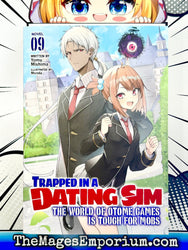 Trapped in a Dating Sim The World of Otome Games is Tough for Mobs Vol 9 Light Novel (Online Order Only)