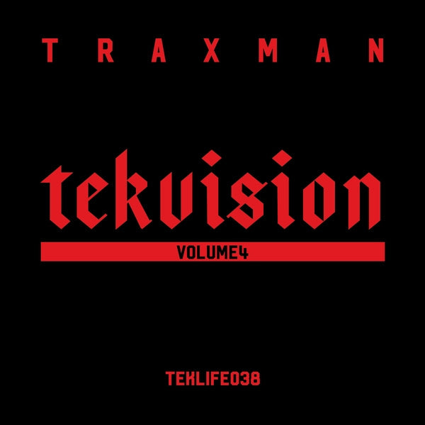 Traxman - Tekvision Volume 4 [LP] [Vinyl]