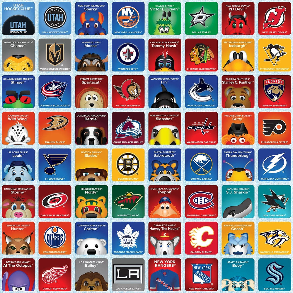 NHL Mascots Matching Game (ONLINE ORDER ONLY)