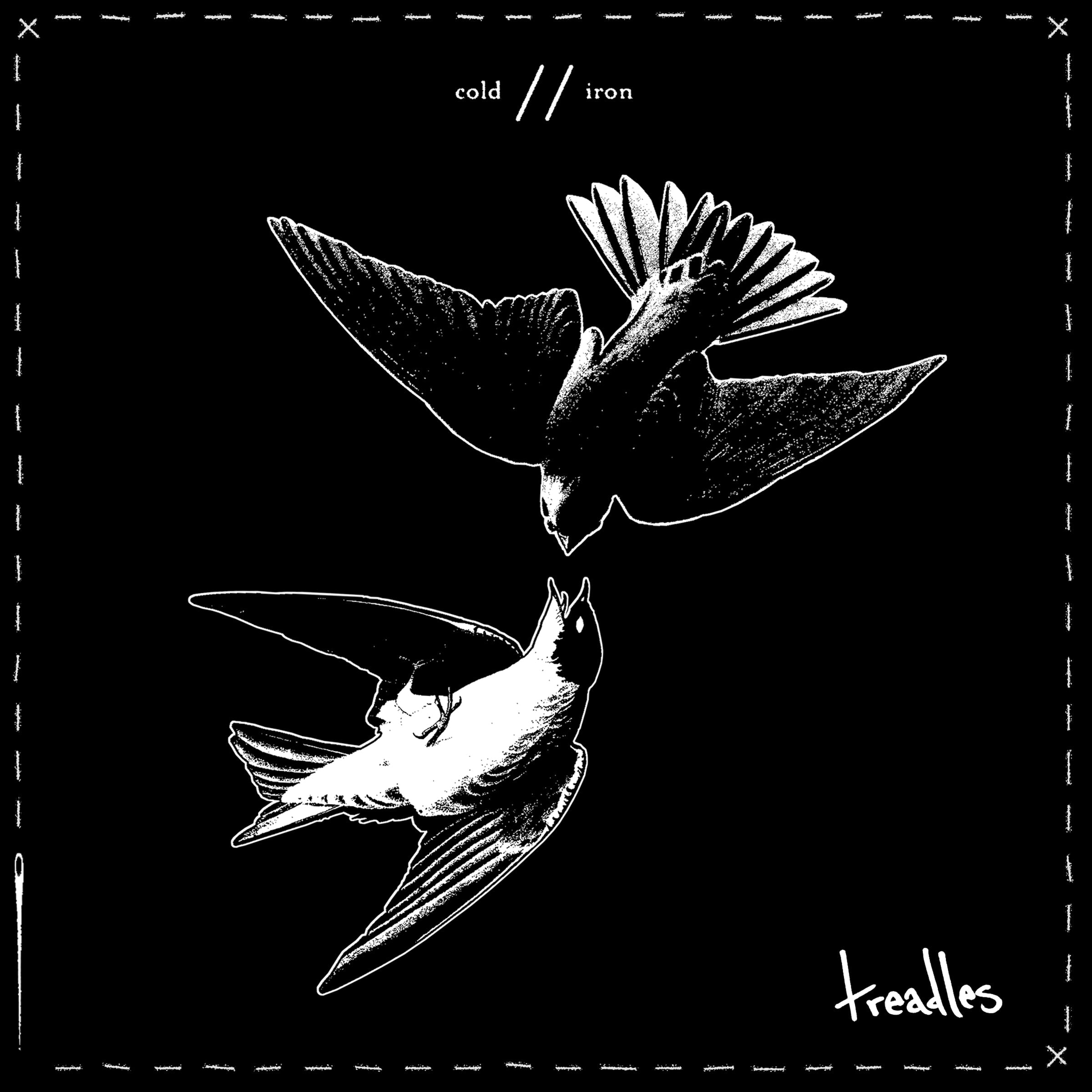 Treadles - Cold b/w Iron [Vinyl] (ONLINE ORDER ONLY)