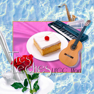 Lhcc Mart Vol. 1 ("Tres Leches Swirl" Cream / White Marble Vinyl) The Smooth Sounds Of Tres Leches [Vinyl] (ONLINE ORDER ONLY)
