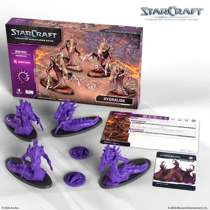 StarCraft The Miniatures Game: Zerg: Hydralisk Expansion Set (ONLINE ORDER ONLY)