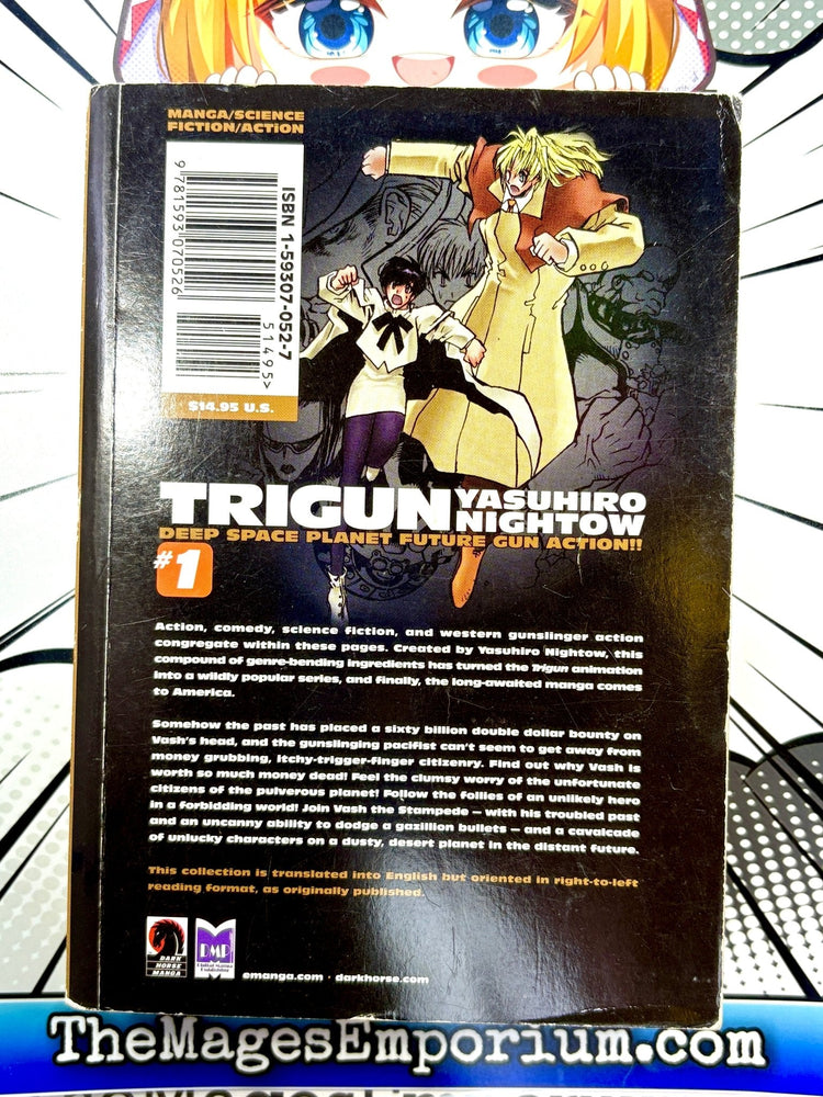 Trigun Deep Space Planet Future Gun Action Vol 1 (Online Order Only)