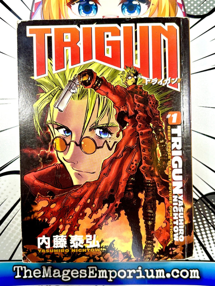 Trigun Deep Space Planet Future Gun Action Vol 1 (Online Order Only)