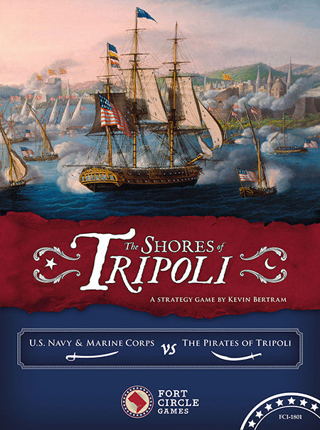 The Shores of Tripoli Board Game (ONLINE ORDER ONLY)