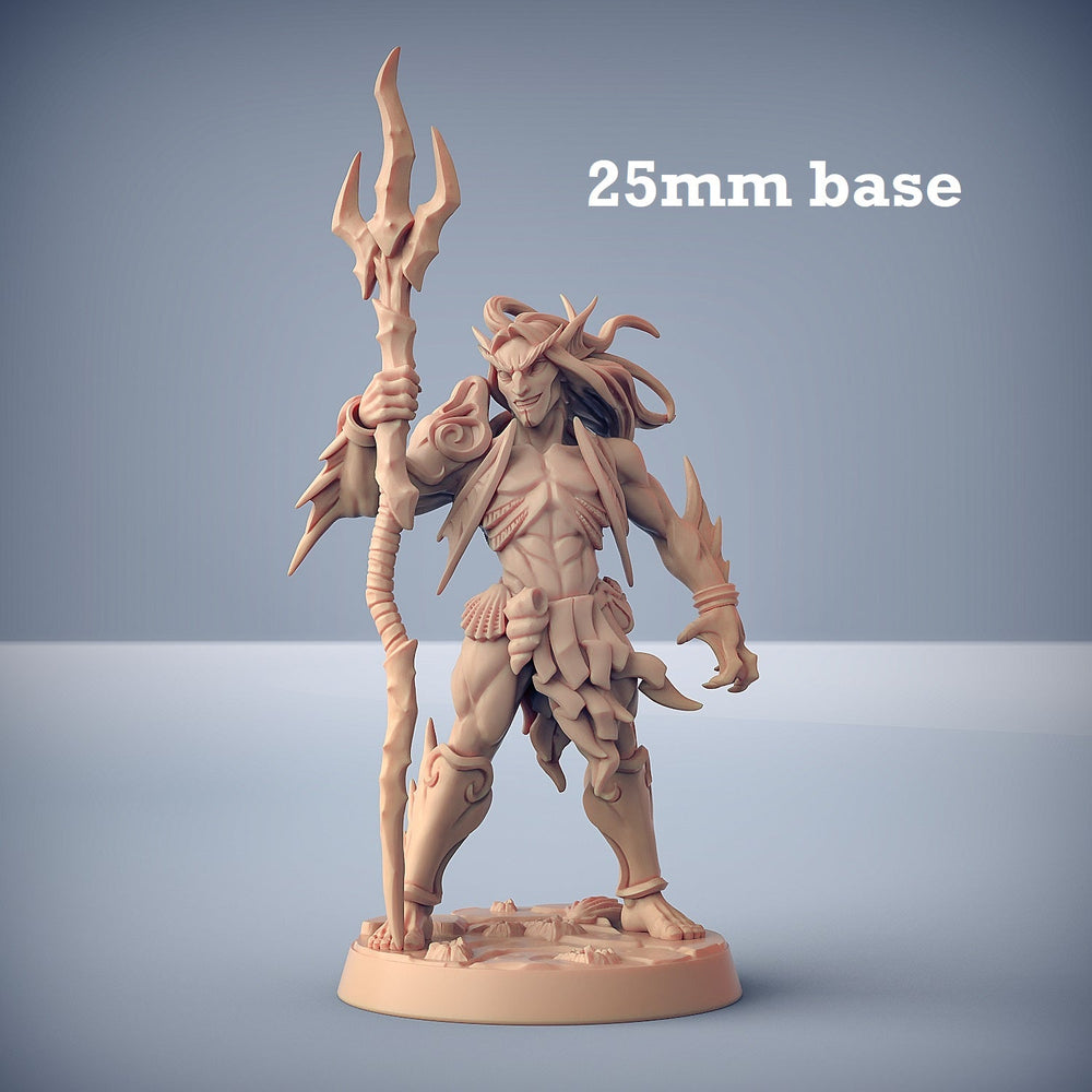 Triton Raider: Sculpt A (Male Merfolk Soldier) (Online Only)