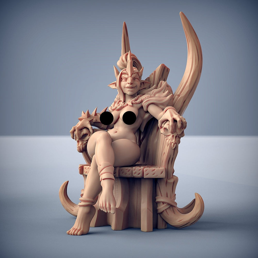 3D Printed Artisan Guild Trixia the Hobgoblin Queen Blackrazor Hobgoblins 28mm 32mm (Online Only)