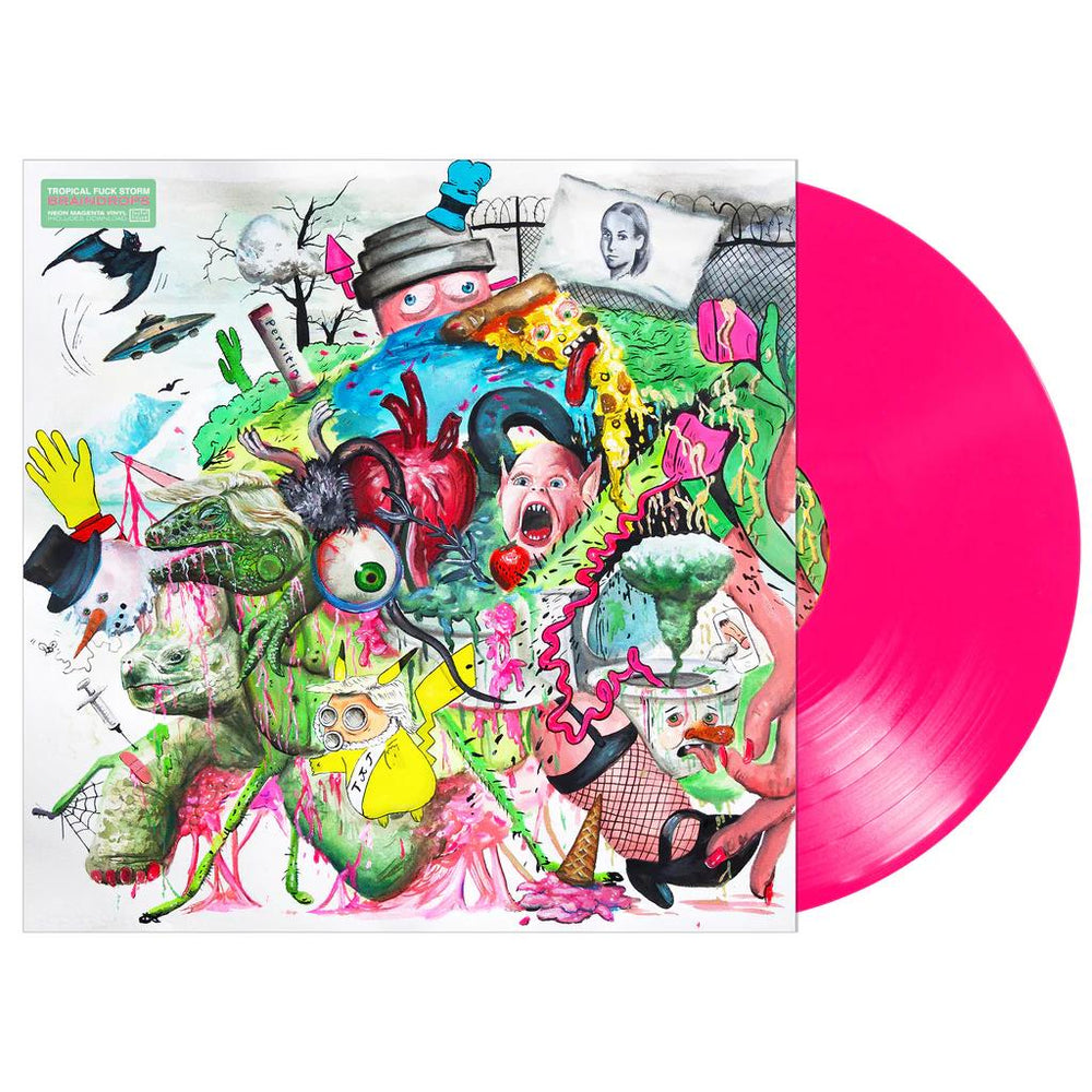 Tropical Fuck Storm - Braindrops (Neon Magenta Colored Vinyl) [Vinyl]