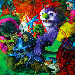 Laughing Death In Meatspace (Slime Green Vinyl) [Vinyl] (ONLINE ORDER ONLY)